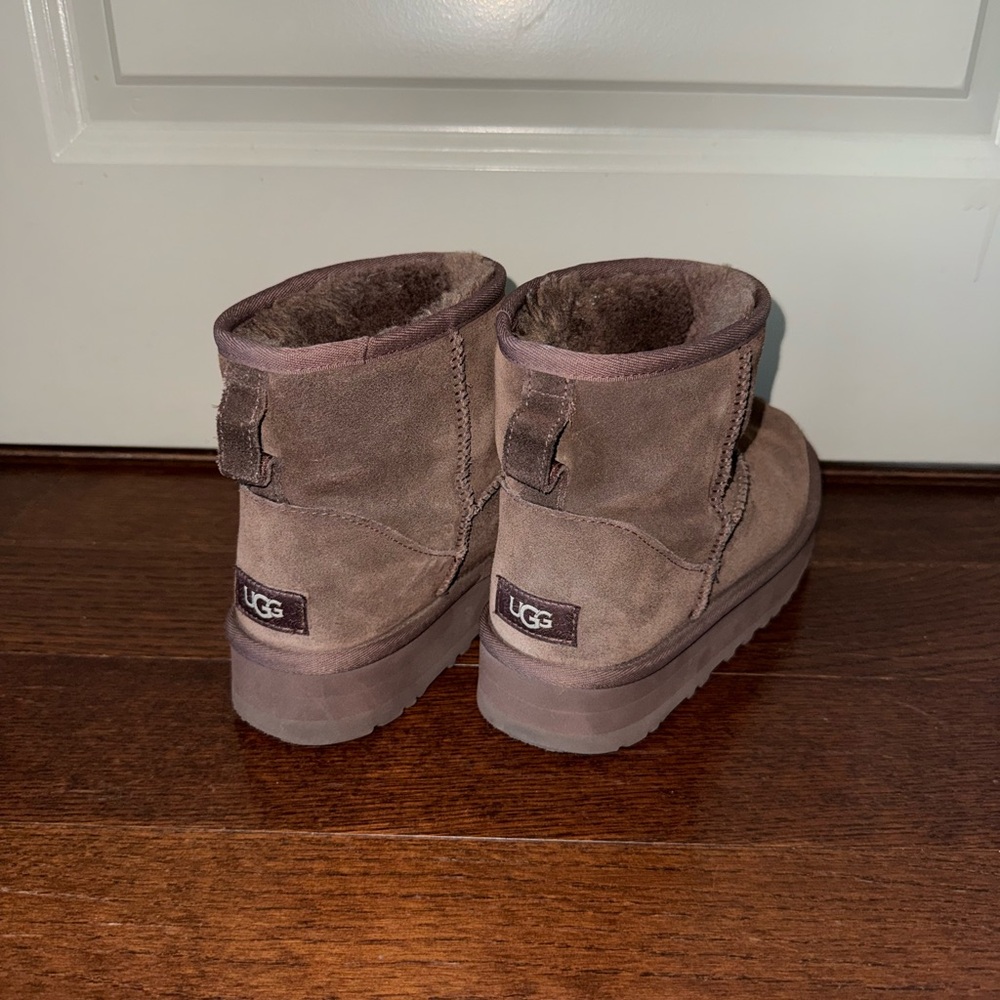 Brown Classic Mini Platform Ugg Boots